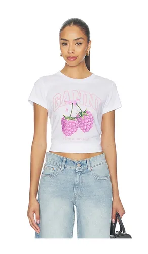 Baby Fit Raspberry T-shirt en . Taille XL. Also en XS - Ganni - Modalova