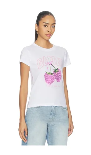 Baby Fit Raspberry T-shirt en . Taille XL. Also en XS - Ganni - Modalova