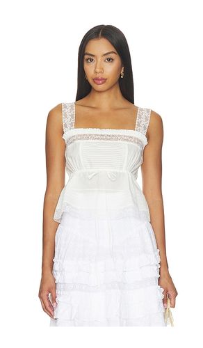 Cotton Voile Lace Slip Top en . Taille 34. Also en 36, 40 - Ganni - Modalova
