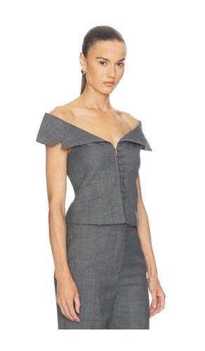 GILET WOOL MELANGE SUITING en . Taille 34. Also en 38 - Ganni - Modalova