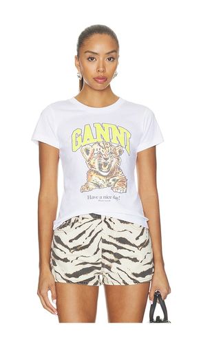 T-SHIRT TEE en . Taille M. Also en S - Ganni - Modalova