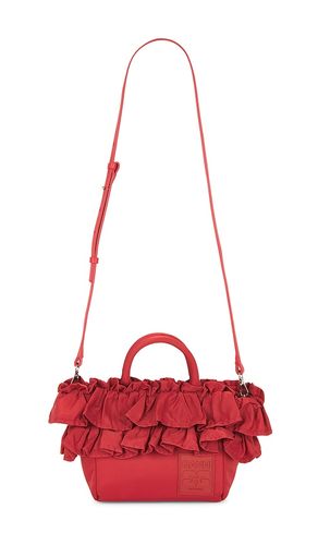 Mini Shopper Ruffle Bag in - Ganni - Modalova