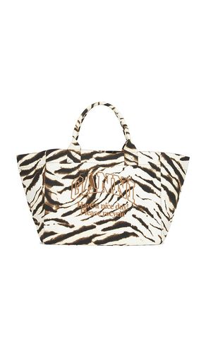 Xxl Shopper Zebra Bag in - Ganni - Modalova