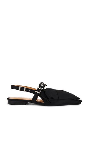 ESCARPIN-SANDALE BIG BOW BALLERINA en . Taille 38. Also en 39 - Ganni - Modalova