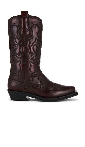 BOTTINES EMBROIDERED WESTERN en . Taille 36. Also en 41 - Ganni - Modalova