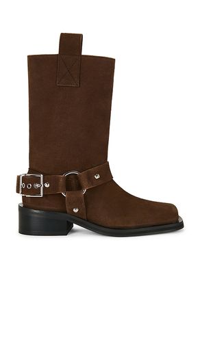 BOTTINES MID SHAFT BIKER en . Taille 37. Also en 38, 40 - Ganni - Modalova