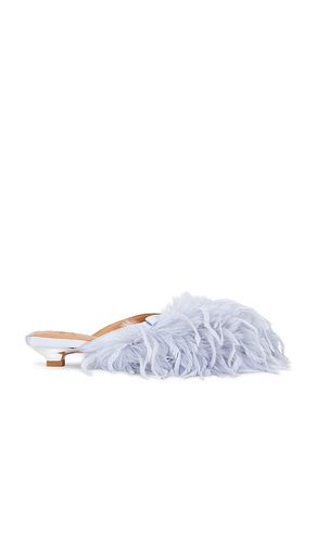 MULES SUE KITTEN OSTRICH FUR en . Taille 36. Also en 37, 38 - Ganni - Modalova
