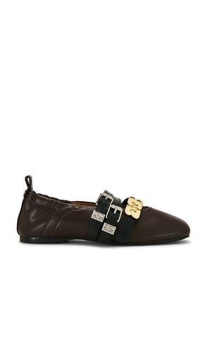 MARY JANE SUE TRIPLE BALLERINA en . Taille 36. Also en 38 - Ganni - Modalova