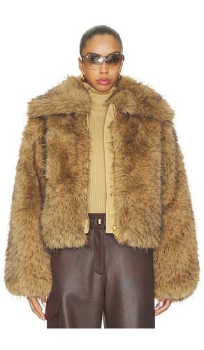 BLOUSON IMITATION FOURRURE NUKU en . Taille 34. Also en 36, 38, 40 - Goldbergh - Modalova