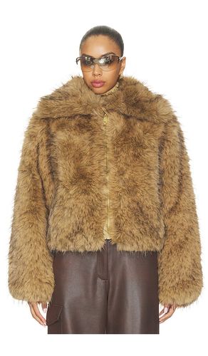 BLOUSON IMITATION FOURRURE NUKU en . Taille 34. Also en 36, 38, 40 - Goldbergh - Modalova
