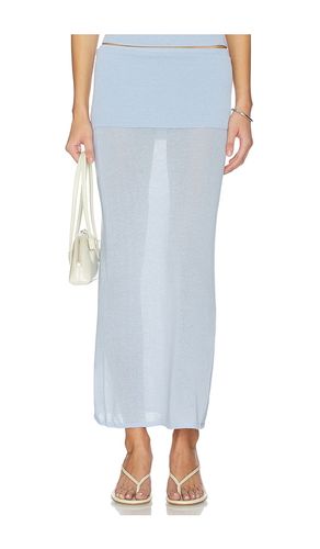 X REVOLVE Danni Skirt in . Size L. Also in M, S, XL, XS - Geel - Modalova