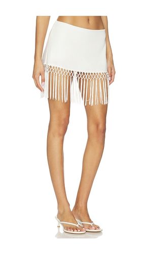 X REVOLVE Aria Tassel Skirt in . Size M. Also in S, XS - Geel - Modalova