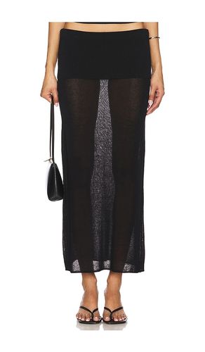 JUPE LONGUE DANNI en . Taille L. Also en - Geel - Modalova