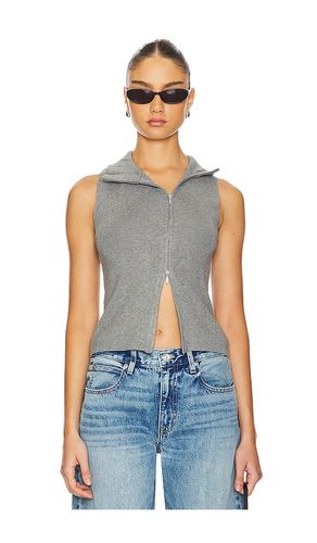 GILET ZIPPÉ DOUBLE en . Taille L. Also en M, XL, XS - Geel - Modalova