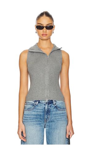 GILET ZIPPÉ DOUBLE en . Taille L. Also en M, XL, XS - Geel - Modalova