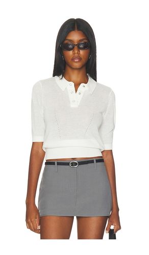 Beatrice Knit Polo en . Taille L. Also en M, XS - Geel - Modalova