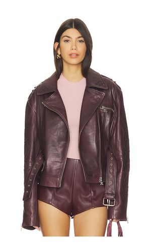 X Barbie Ken Biker Jacket in . Size 34. Also in 36 - Gestuz - Modalova