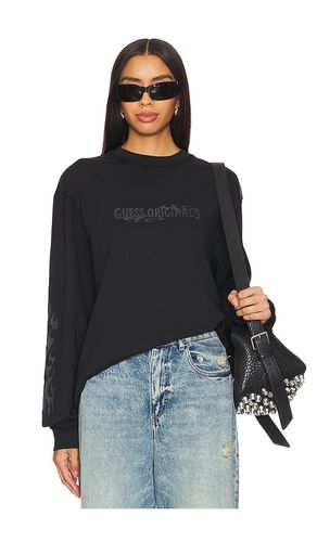 Printed Sleeve Long Sleeve Tee in . Size M, S, XL/1X - Guess Originals - Modalova