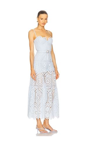 ROBE MAXI EN COTON AVEC ŒILLETS ZURIA en . Taille 2. Also en 0 - Generation Love - Modalova