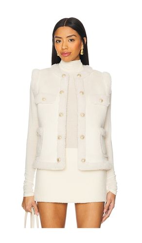 Chad Faux Suede Shearling Vest in . Size M, S, XL - Generation Love - Modalova