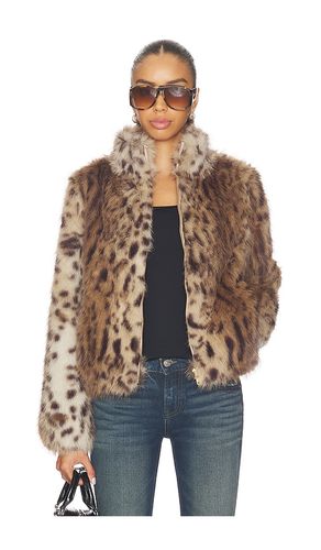 Jamie Leopard Faux Fur Jacket en . Taille L. Also en - Generation Love - Modalova