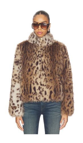 Jamie Leopard Faux Fur Jacket en . Taille L. Also en - Generation Love - Modalova