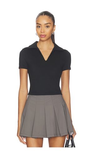 POLO PREPPY À COL V V-NECK PREPPY POLO TOP en . Taille S. Also en L - Gold Hinge - Modalova