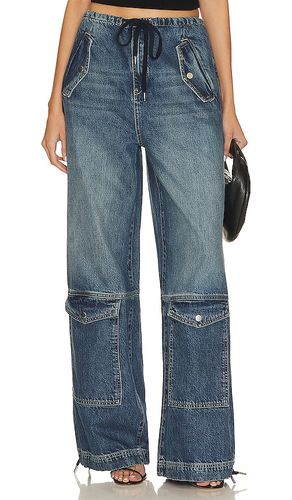 Alix Wide Leg Drawstring Cargo in -. Size XS - GRLFRND - Modalova