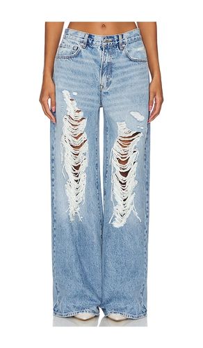 JEAN BAGGY JAMBES LARGES TAILLE MOYENNE LUNA in -. Size 27 - GRLFRND - Modalova