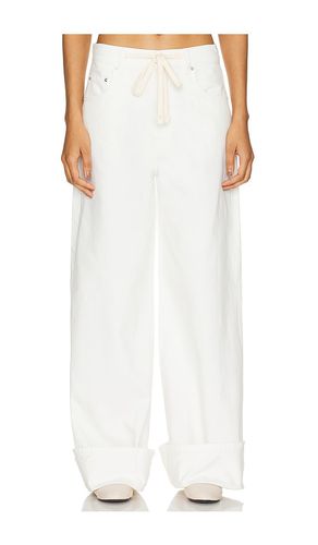 X Maggie MacDonald Lucia Drawstring Baggy Wide Leg in . Size 24, 25, 26, 27, 30, 31, 32 - GRLFRND - Modalova