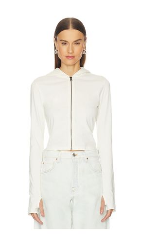 SWEAT À CAPUCHE SHRUNKEN ZIP HOODIE en . Taille S. Also en XL, XS - GRLFRND - Modalova