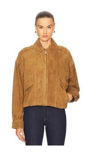Wren Suede Bomber in . Size L. Also in XL - GRLFRND - Modalova