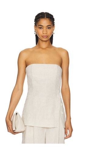 Linen Strapless Tunic Top en . Taille L. Also en M, S, XL, XS, XXS - GRLFRND - Modalova