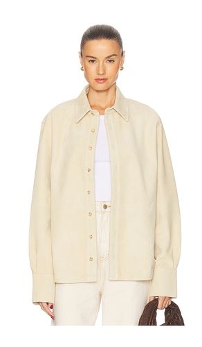 Mae Suede Shirt en . Taille L. Also en M, S, XS - GRLFRND - Modalova