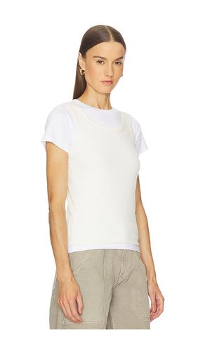 T-SHIRT LAYERED SHORT SLEEVE TEE en . Taille XS. Also en XXS - GRLFRND - Modalova