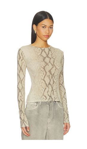 X Sophia Kelly Sheer Crew Neck Tee en . Taille L. Also en M, S, XL - GRLFRND - Modalova