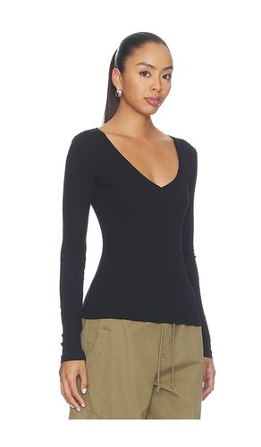 X Sophia Kelly Sheer V-neck Tee en . Taille L. Also en M, S, XL, XS, XXS - GRLFRND - Modalova