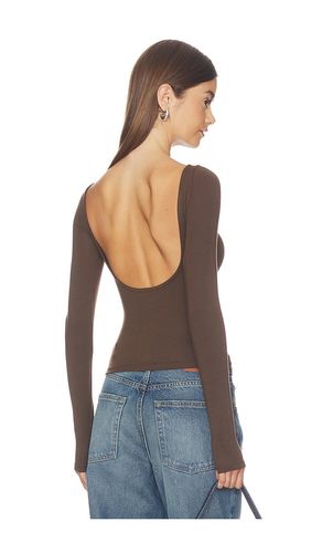 X Sophia Kelly Open-back Long Sleeve Tee en . Taille XXS. Also en XS, S, M, L, XL - GRLFRND - Modalova