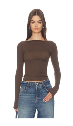 X Sophia Kelly Open-back Long Sleeve Tee en . Taille L. Also en M, S, XL, XS, XXS - GRLFRND - Modalova
