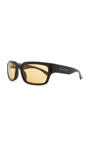 Gucci LUNETTES DE SOLEIL en Brown - Gucci - Modalova