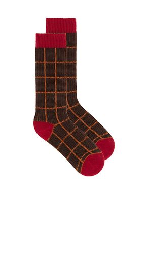 CHAUSSETTES DOUCE CHECKER en - Guest In Residence - Modalova