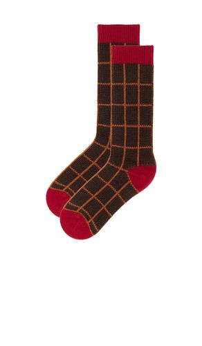 CHAUSSETTES DOUCE CHECKER en - Guest In Residence - Modalova