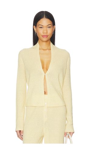 Rib Stealth Cardigan in . Size M. Also in S, XS - Guest In Residence - Modalova