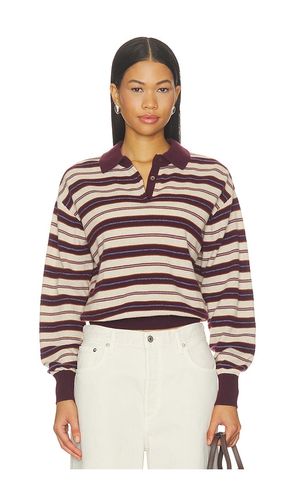 POLO À RAYURES COLLEGIATE en . Taille S. Also en XS, M, L - Guest In Residence - Modalova