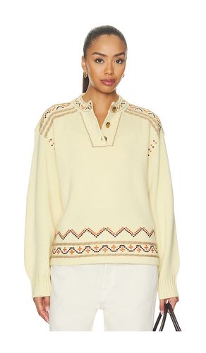 Fisherman Henley Sweater en . Taille XS. Also en S, M - Guest In Residence - Modalova