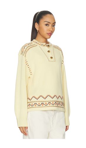 Fisherman Henley Sweater en . Taille XS. Also en S, M - Guest In Residence - Modalova