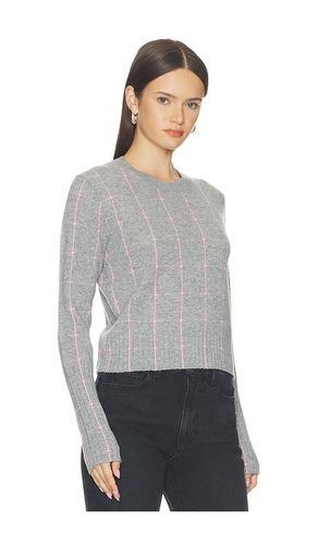 Shrunken Checker Crew Sweater en . Taille L. Also en M, S, XS - Guest In Residence - Modalova