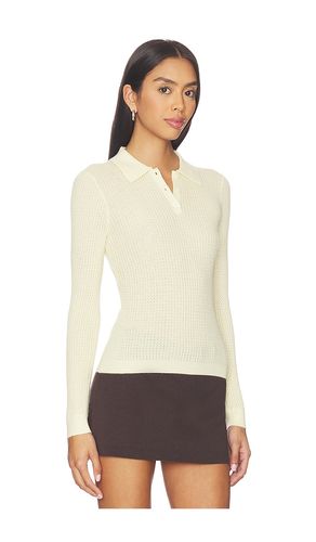 Long Sleeve Shrunken Polo en . Taille XS. Also en XL - Guest In Residence - Modalova