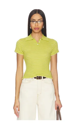 POLO RACCOURCI AVEC SMOCKS en . Taille M. Also en S, XS - Guest In Residence - Modalova