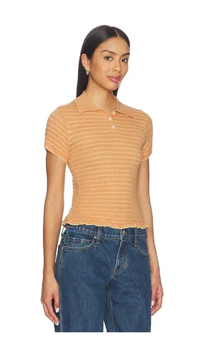 POLO RACCOURCI AVEC SMOCKS en . Taille L. Also en M, S - Guest In Residence - Modalova
